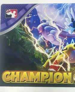 Pokemon TCG League Cup Champion Playmat 2024 Raging Bolt - Image 3