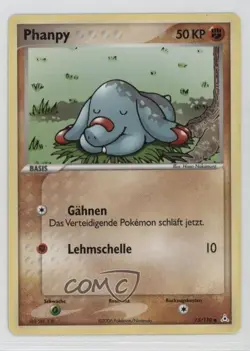 Phanpy German Pokemon EX Holon Phantoms #75 2006 - Image 1