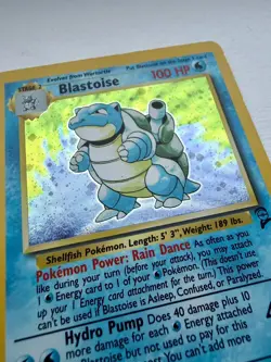 Pokemon TCG Base Set 2 Blastoise Holo 2/130 WOTC Vintage - Image 2