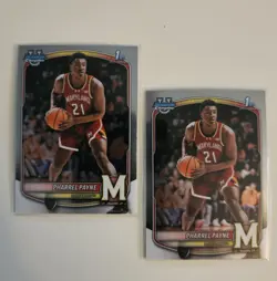 2025-26 Bowman 🏀 CHROME 1st Bowman ROOKIE Lot 105 CALEB WILSON- DARRYN PETERSON - Image 4