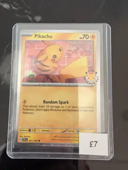 Pikachu 051/162 2026 Pokemon Day - 30th Anniversary Stamped Promo Card NM / MINT - Image 1