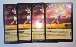 Disney Lorcana - Shimmering Skies - Daisy Duck Donalds Date 84/204 - NM Foil X4 - Image 1