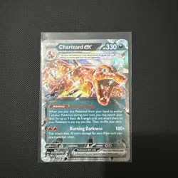 Pokemon TCG Charizard ex Sv03: Obsidian Flames 125/197 Holo Double Rare - Image 1