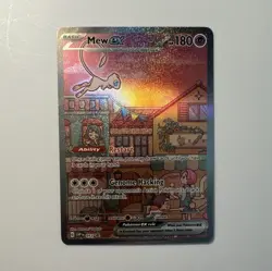 Pokemon TCG Mew EX Full Art Promo Holo 053 SVP Black Star 180 HP Basic Psychic - Image 1