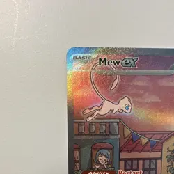 Pokemon TCG Mew EX Full Art Promo Holo 053 SVP Black Star 180 HP Basic Psychic - Image 2