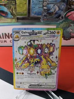 Galvantula ex - 159/142 - Pokemon Stellar Crown Full Art Ultra Rare NM - Image 1
