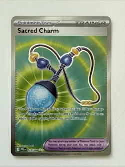 Sacred Charm 122/094 Pokemon TCG Phantasmal Flames Full Art - Image 1