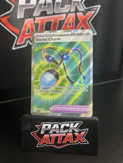 Pokemon TCG Phantasmal Flames Sacred Charm 122/094 Full Art Trainer - Image 1