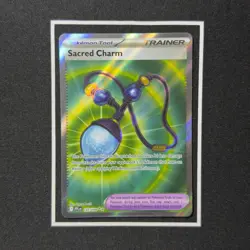 Sacred Charm 122/094 Phantasmal Flames NM Pokemon Card - Image 1