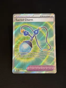 Sacred Charm - 122/094 - Ultra Rare - Phantasmal Flames - Pokemon Card - NM/M - Image 1