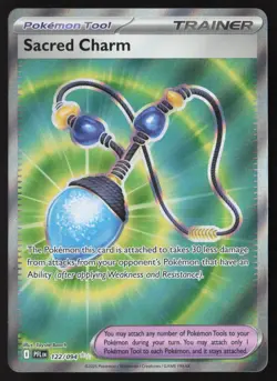 Sacred Charm - 122/094 - Ultra Rare - Phantasmal Flames - Pokemon Card - NM/M - Image 1