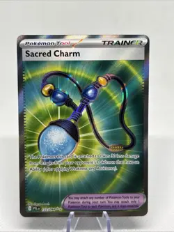 Pokemon TCG | Sacred Charm 122/094 Phantasmal Flames Full Art | Near Mint - Image 1