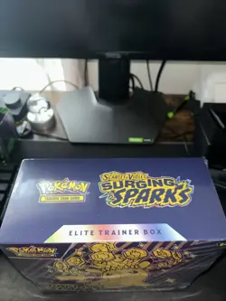 Pokemon TCG: Surging Sparks Elite Trainer Box / ETB! New, Sealed, In Hand Now! - Image 2