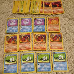 Pokemon Team Rocket Card Lot 82 mixed card lot - Image 1