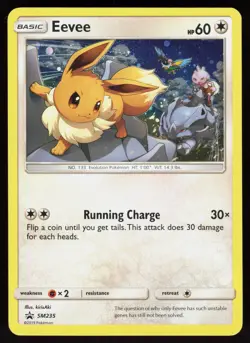 Eevee - SM235 Holo Promo Sun & Moon Promo Pokemon Holo Near Mint - Image 1