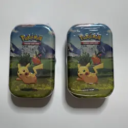 Pokemon Ascended Heroes Mini Tin - New Factory Sealed Pikachu & Tepig (ASC) - Image 1