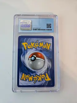 2010 POKEMON HEARTGOLD & SOULSILVER TRIUMPHANT #97 MEW-HOLO CGC [BLUE LABEL] 9 - Image 4