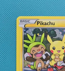 Pokemon TCG - Pikachu - XY Promos -LP- XY95-2016 Chespin-Sylveon-Pikachu Picnic! - Image 2