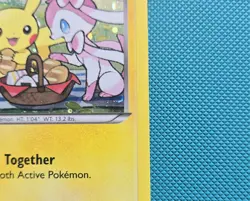 Pokemon TCG - Pikachu - XY Promos -LP- XY95-2016 Chespin-Sylveon-Pikachu Picnic! - Image 5