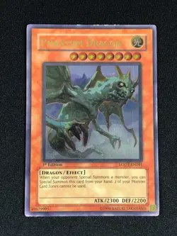 YUGIOH PHANTOM DRAGON LODT-EN041 1ST ULTIMATE PLAYED/EDGE WEAR - Image 1
