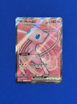 Mew EX 193/165 Scarlet & Violet 151 Pokemon Card Full Art Near Mint Condition - Image 1