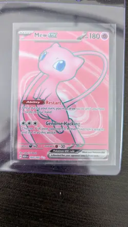 Pokemon TCG Mew ex 193/165 Scarlet & Violet 151 Full Art MP - Image 1