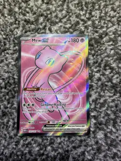 Mew EX 193/165 Scarlet & Violet 151 Pokemon Card Full Art Near Mint Condition - Image 1