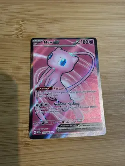 Mew ex 193/165 Scarlet & Violet 151 Ultra Rare Full Art Pokemon Card - Image 3