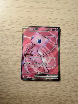 Mew ex 193/165 Scarlet & Violet 151 Ultra Rare Full Art Pokemon Card New - Image 1
