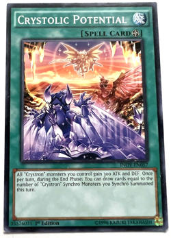 YuGiOh! - Crystolic Potential - INOV-EN057 - 1st Edition - Common - Image 1