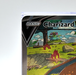 Pokemon TCG Charizard Full Art v SWSH260 Black Star Promos Holo Card NM Clean - Image 2