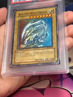 PSA 10 Blue-Eyes White Dragon SDK-001 Ultra Rare 1st Edition FOIL LINE YUGIOH - Image 4
