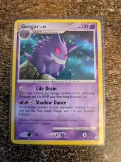 Pokemon Gengar Card 27/130 Diamond and Pearl Regular Rare - Image 1