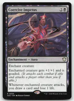 Coercive Impetus 24 SOC Commander: Secrets of Strixhaven Magic MTG NM - Image 1