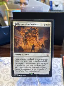 Restoration Seminar 30 NM Secrets of Strixhaven MTG Regular - Image 1