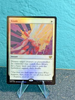 Erode (R) Foil #15 Secrets of Strixhaven MTG NM Magic Nice Instant - Image 1