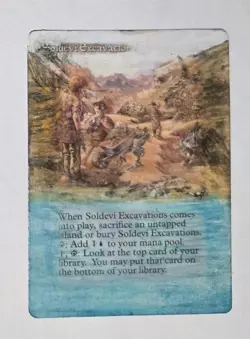 Soldevi Excavations - Alliances - Magic the Gathering - MTG Refurbished ALTERED - Image 1