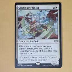 Magic MTG-Ondu Spiritdancer Commander: Duskmourn: House of Horror DSC R #101x3 - Image 5