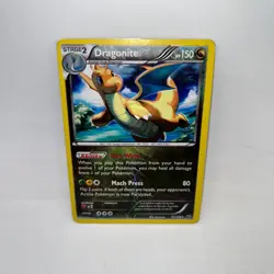 Dragonite 51/108 Rare Roaring Skies Pokemon Reverse Holo Heavily Played - Image 1