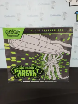 Pokemon 2026 Mega Evolution Prefect Order Elite Trainer Box Sealed - Image 1