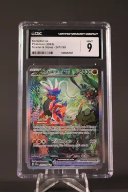 2023 POKEMON SVI EN-SCARLET & VIOLET SPECIAL ILLUSTRATION RARE KORAIDON EX CGC 9 - Image 4