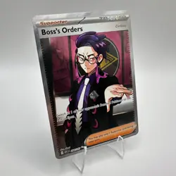 Pokemon Boss's Orders 256/217 Ascended Heroes Ultra Rare UR Trainer Holo Card - Image 2