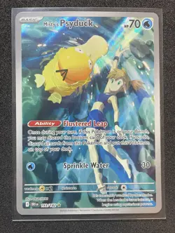 Pokemon TCG Misty's Psyduck Scarlet & Violet 193/182 Destined Rivals - Image 1