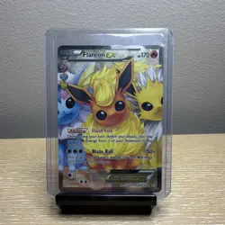 Pokemon Flareon EX Full Art Ultra Rare Holo RC28/RC32 Generations 170 HP Card - Image 1