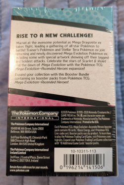 Pokemon Mega Evolution Ascended Heroes Booster Bundle Boxes Sealed New - Image 2