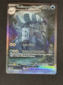 Pokemon TCG Golisopod EX 246/182 Paradox Rift Special Illustration Rare NM - Image 1