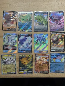 V Ex Vstar GX Lot Pokemon Nm-lp Mewtwo Tyranitar Steelix Suicune Raichu 12 - Image 1