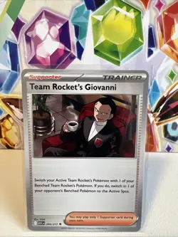Team Rocket’s Giovanni 204/217 Uncommon Regular - Pokemon TCG Ascended Heroes NM - Image 1