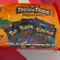 Pokemon 2024 Trick Or Trade BOOster Bundle Pokemon 35 PACKS NEW & SEALED - Image 3