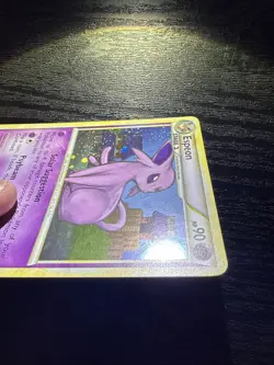 Pokemon TCG Espeon Undaunted 2/90 Holo Rare LP - Image 2